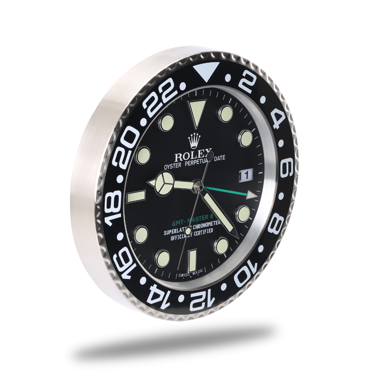 Rolex Horloge Murale GMT Master - Noir Argenté