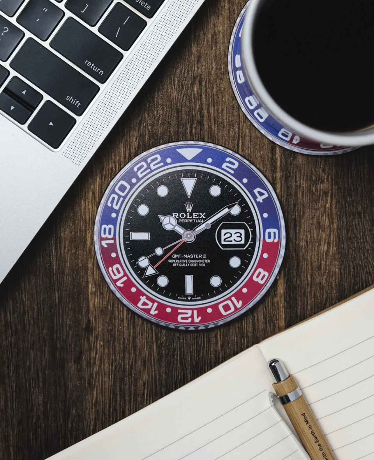 Sous-verres en Silicone GMT Pepsi pour Amateurs de Montres