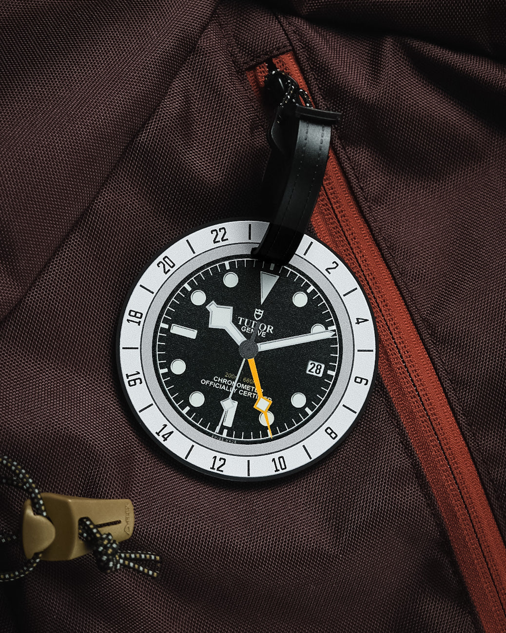Étiquette de Voyage en Caoutchouc Éco pour Amateurs de Montres Tudor