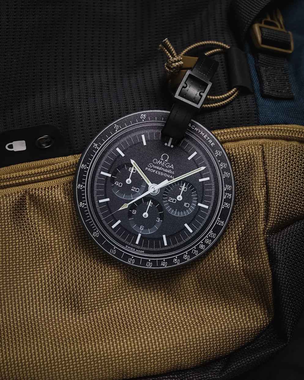 Étiquette de Voyage Speedmaster pour Bagages