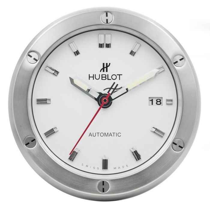 Horloge Murale Réplique Hublot Classic Fusion - Cadran Blanc Quartz 34cm