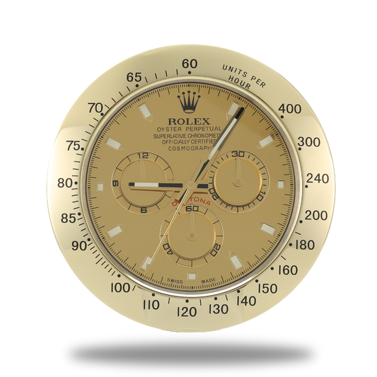 Rolex Wanduhr Daytona All Gold