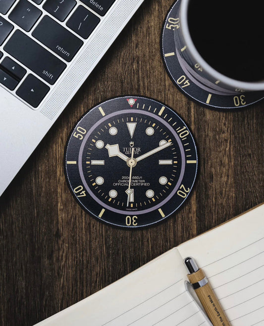Sous-verres de Luxe Tudor BB58 pour Passionnés de Montres