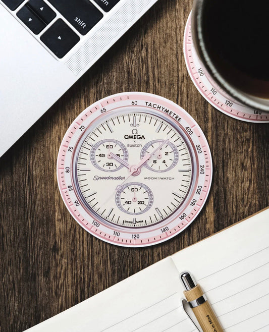 Sous-verres en Silicone Résistant à l'Eau pour Amateurs de Montres - Mission LuneSwatch Vénus